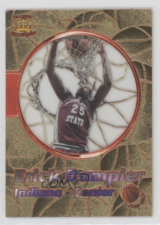 1996-97 Pacific Power Jump Ball Erick Dampier #JB-5 Rookie RC 12hh