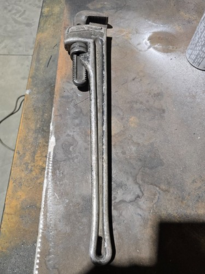 #ad Ridgid Aluminum Pipe wrench 24” Long U.S.A. $30.00