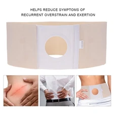 3 Sizes  Ostomy Belt Unisex Ostomy Hernia Support Belt Abdominal Binder