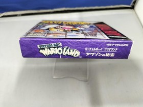 Nintendo Virtual Boy Software Wario land treasures of awazon w/ Box