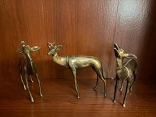 Weidlich Bros (WB MFG C0.) Set of 3 Deer Figurines #2278