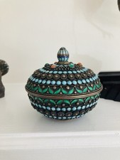 中国古董银盒| eBay
