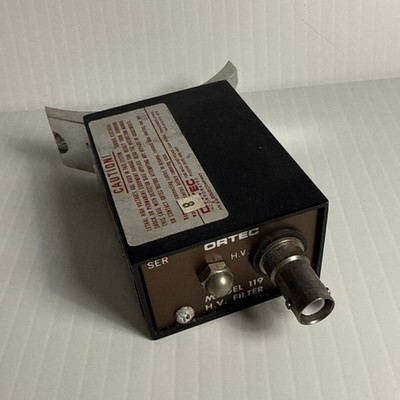 EG&G Ortec Model 119 High Voltage Filter Box H.V. Filter ORTEC INCORPORATED