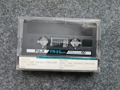 FUJI FR-II Super- 90-High Position Audio Kassette-JAPAN-TOP-
