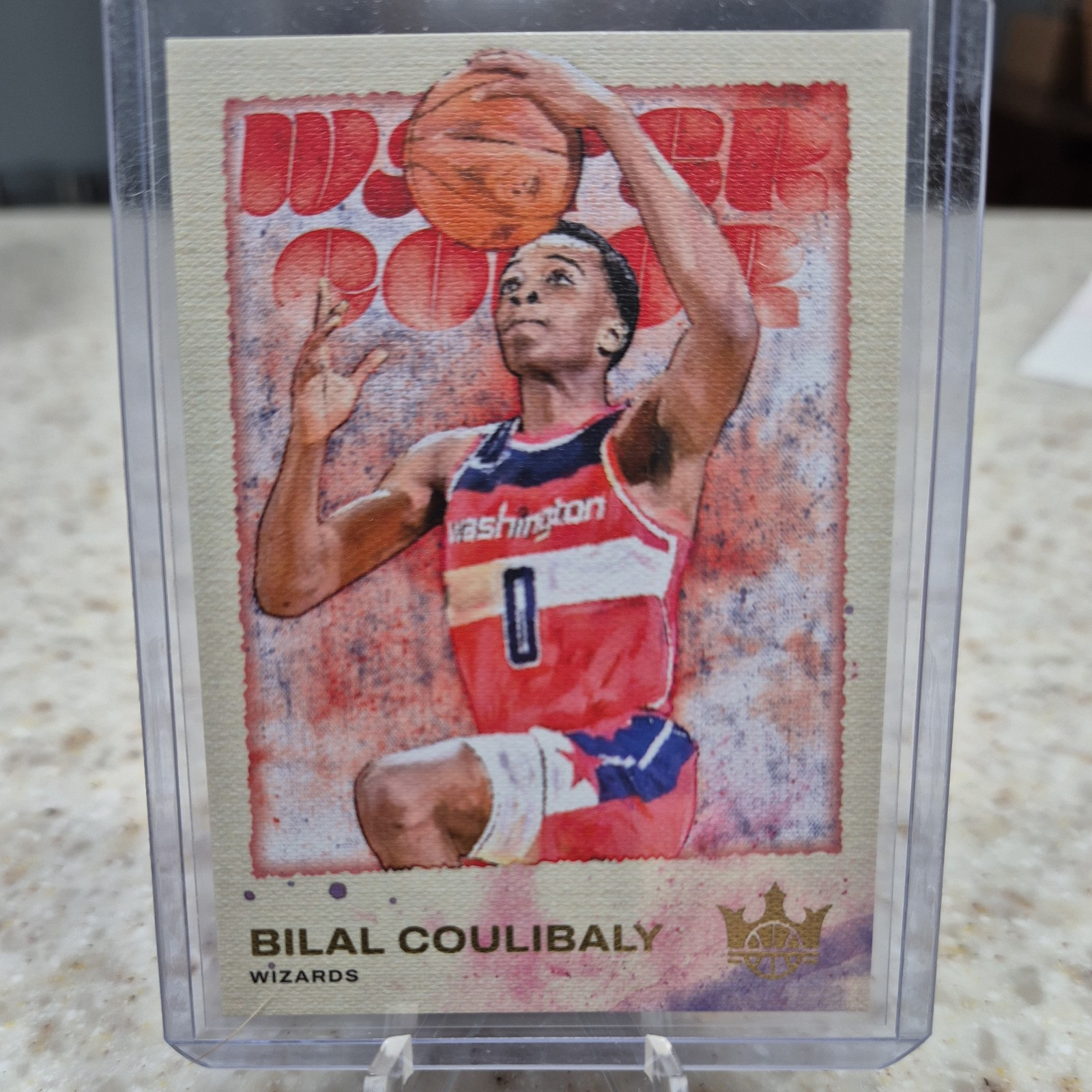 Bilal Coulibaly 2023-24 Panini Court Kings Water Color RC #8