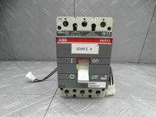 ABB Sace S3H-D S3HD225 225 Amp 480 Volt Circuit Breaker W/ 24V Shunt & Aux