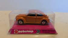 MEBETOYS 1/43 SERIE EUROPA A70 VOLKSWAGEN COCCINELLE ORANGE NON OUVERT
