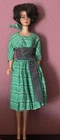 1960s Brunette Bubble Cut Mattel Barbie Midge Doll with case/clothes