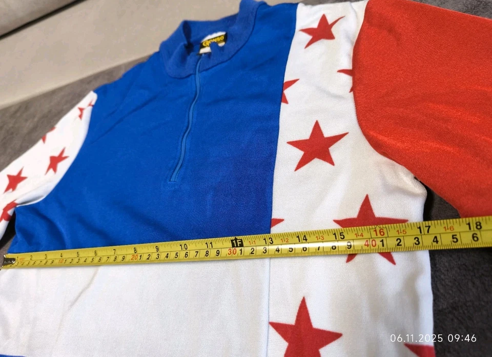 Camiseta deportiva vintage de ciclismo para hombre Gonso Dunova años 1980-1990 cremallera L Alemania Occidental Foto 3 de 4