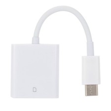 USB Type C to USB OTG Adapter TF/SD Card Reader Connecter for iPad Pro Tablet D