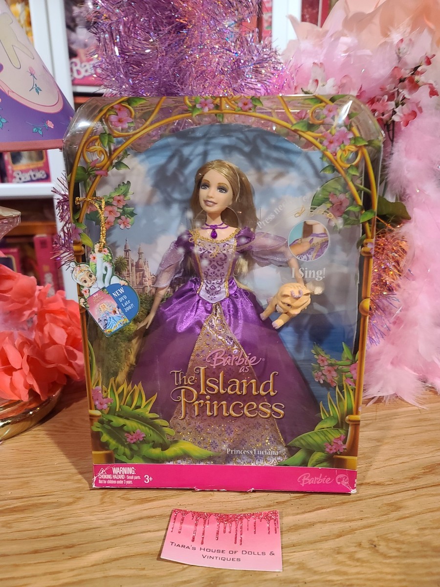 【未使用品】バービーファッションモデル　Luciana Barbie Doll NIB 2007 ISLAND PRINCESS LUCIANA BARBIE | eBay
