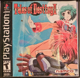Tales of Destiny II (Sony Ps1 PlayStation 1, 2001) - Complete/CIB