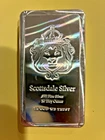 10 oz Scottsdale STACKER® Silver Bar .999 Fine Bullion - Serial #19177990