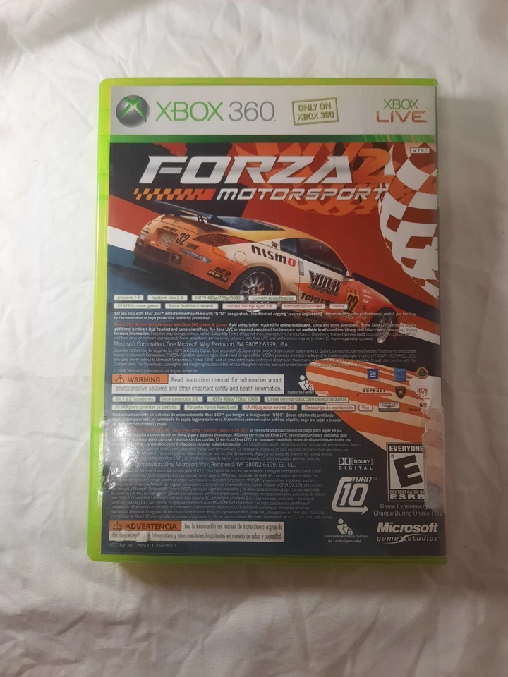 ULTIMATE ALLIANCE - FORZA 2 ACTION BUNDLE XBOX 360 GAME WITH MANUAL - TESTED~! - Image 4 of 4