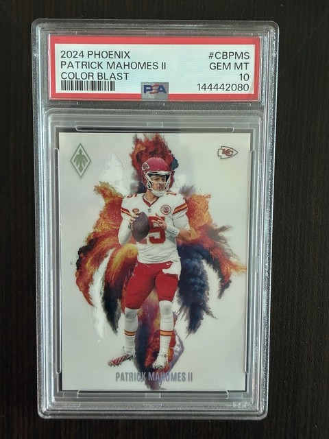 Panini 2024 Phoenix Color Blast Patrick Mahomes II #CB-PMS CASE HIT PSA 10