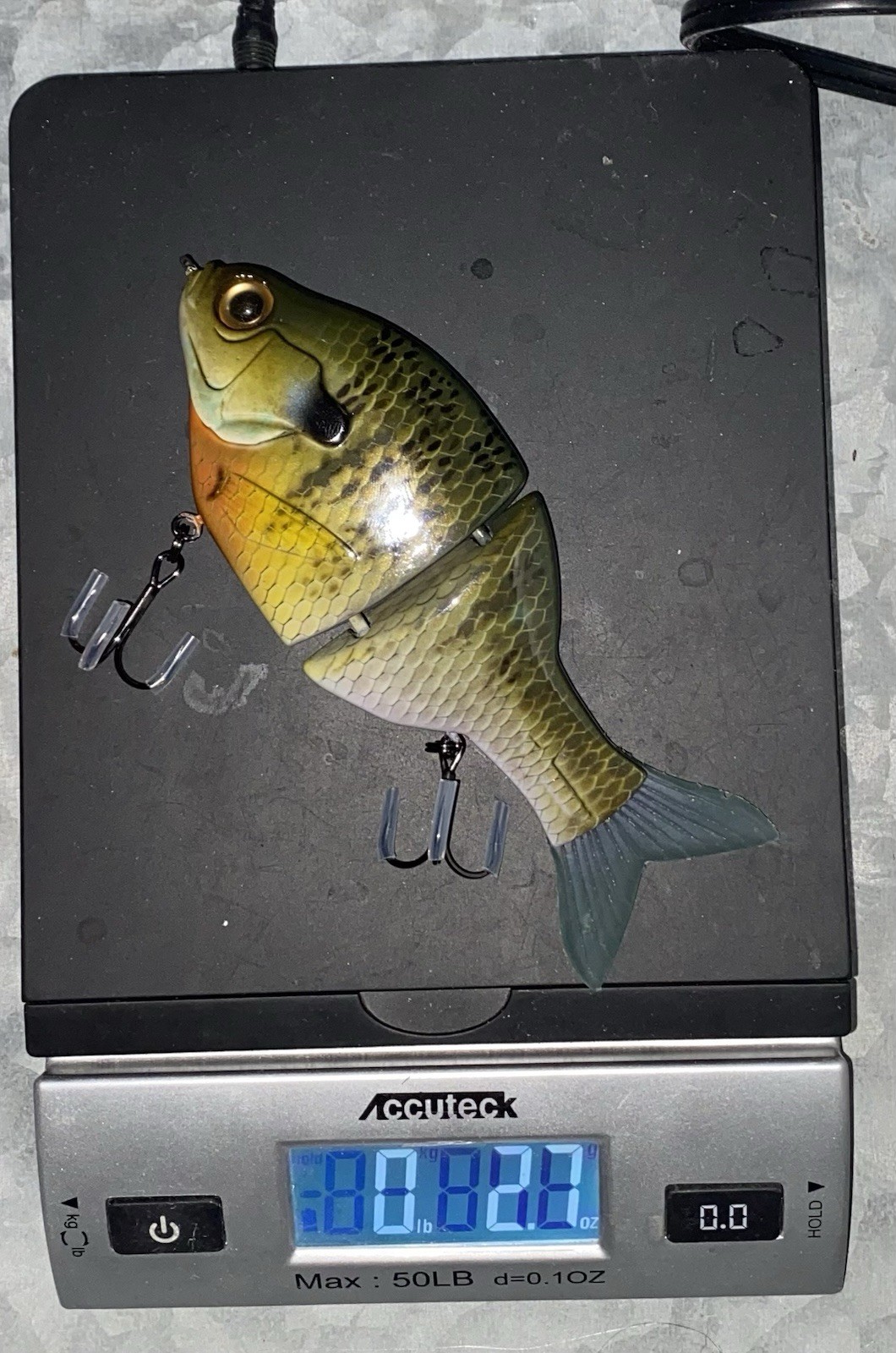 Build A Bait Gill Glide Bait Swimbait Pizz Hinkle Oxbow Bass Fishing Swim Bait - Image 3