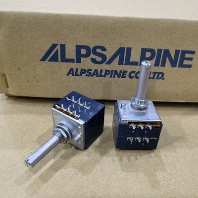 QTY: ALPS27 dual potentiometer B10K handle length 30MM *cc