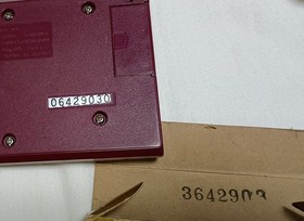 Nintendo Game ＆ Watch Chef Boxed Japan