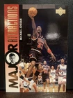 1995 Upper Deck Michael Jordan MAJOR ATTRACTIONS (with Charlie Sheen) Card # 339