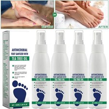 2025 New Foot Sanitizer Spray with Tea Tree Oil, Tea Tree Oil Foot Spray 100ml