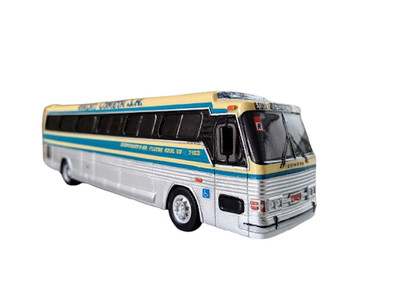 Cometa Flecha Azul VII Brazilian Coach Bus Handmade Model 1:43 Scale Collectible