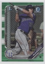 2019 Bowman Chrome Prospects Green Refractor 32/99 Roberto Ramos #BCP-145 0xi8