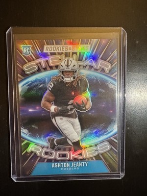 2025 Panini Rookies & Stars Ashton Jeanty STELLAR ROOKIES SILVER RC [FAST SHIP]