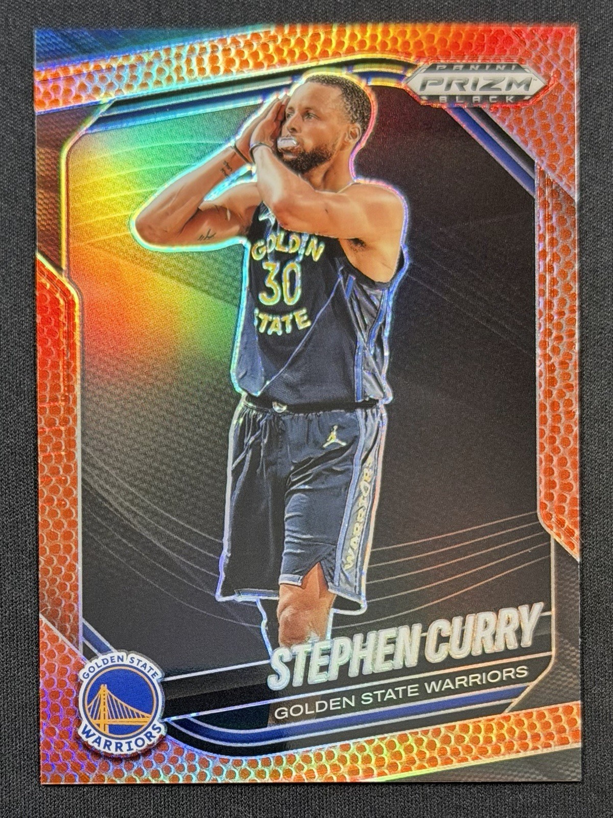2024-25 Prizm Black Stephen Curry #7 Night Night Basketball Prizm /225