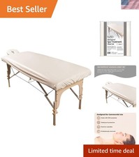 Waterproof Massage Table Cover, Protective Spa Treatment Sheet Set for Massag...