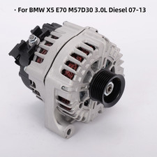Alternator 180A For BMW X5 E70 M57D30 3.0L Diesel 07-13 For Valeo Type FG18S011