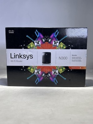 Cisco Linksys E1200 Wireless N300 Wi Fi Router with 4 Port Switch