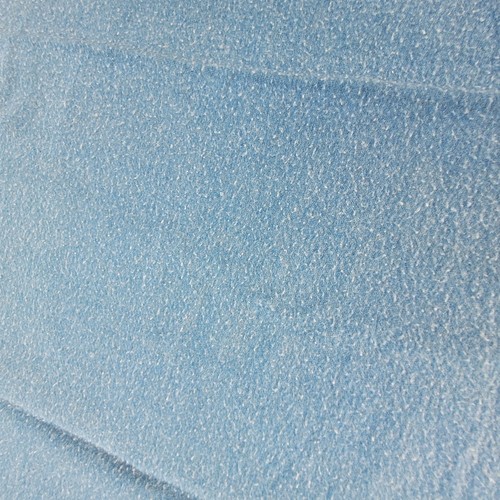 VTG Kenwood Couverture Textile Blue Blanket Wool Blend Made In Canada 82x80 - Picture 6 of 6