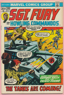 Sgt. Fury and his Howling Commandos #104, Marvel, 1972