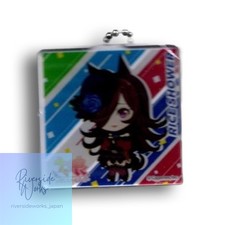 Uma Musume Pretty Derby Rice Shower Acrylic Keychain Family Mart Bonus JP
