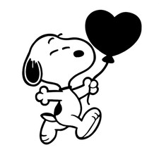 Snoopy Love Peanuts Aufkleber Style Tuning Special Edition Sticker Auto  PNG