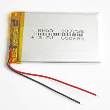 3.7V 650mAh 303759 Lipo Rechargeable Battery For Mobile Phone MP3 MID GPS PAD
