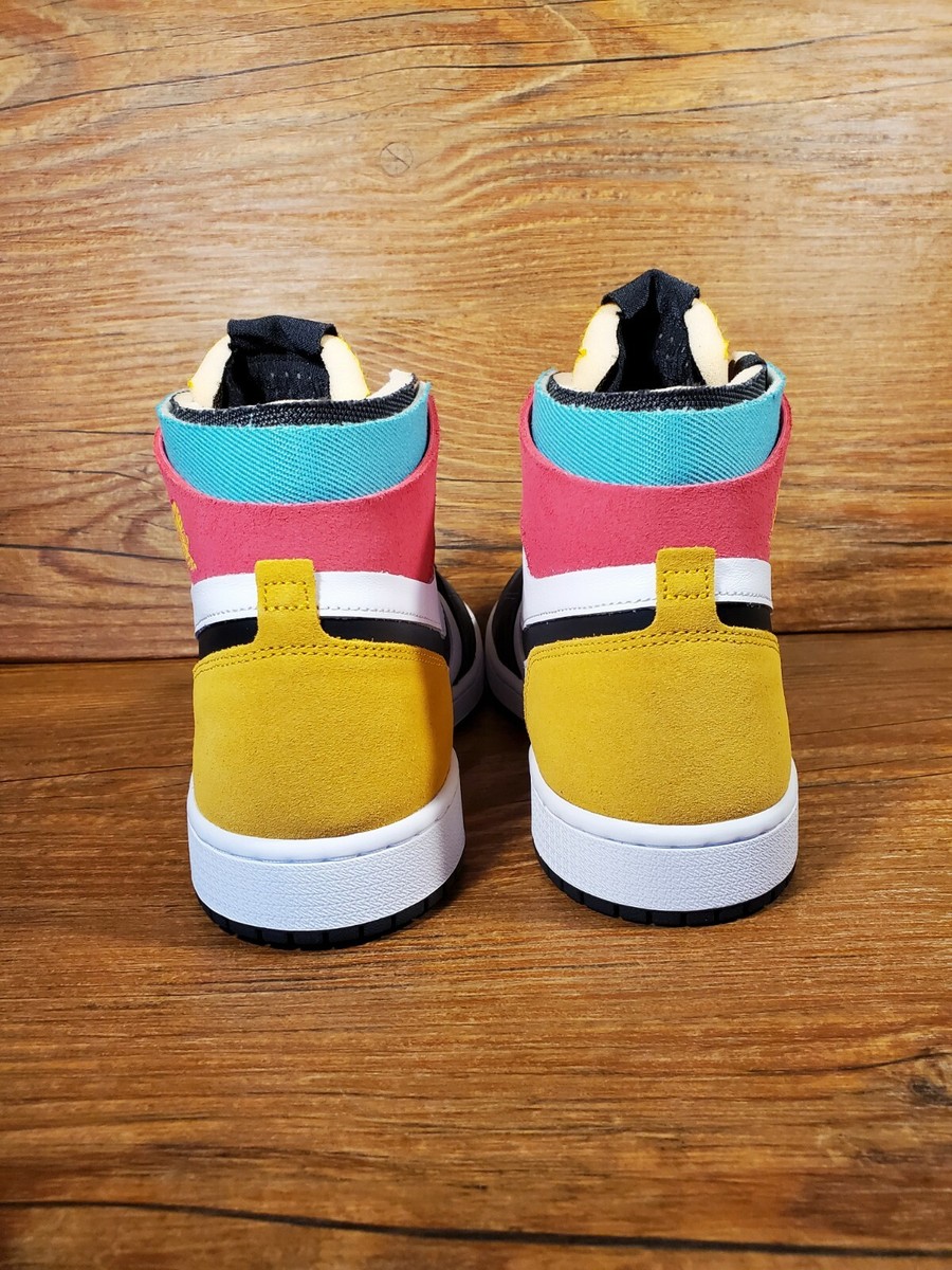 Jordan 1 グレー/ネオンイエロー US 8 国内7月25日/8月1日発売予定】ナイキ エアジョーダン1 レトロ