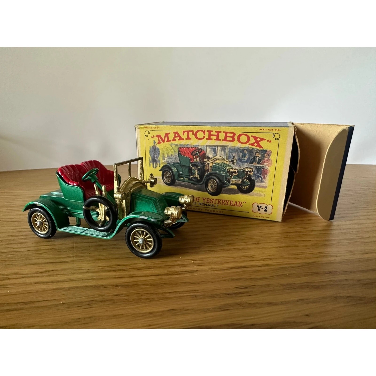 Matchbox Yesteryear Y2, 1911 Renault - Free Price Guide & Review