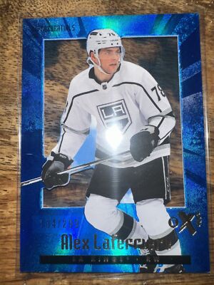 ALEX LAFERRIERE 2023-24 EX 2000 Blue Credentials /299 E-X SP ROOKIE RC #/299