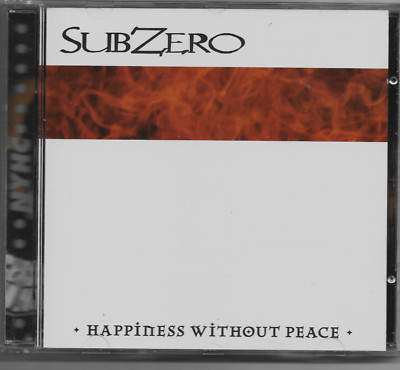 SubZero-Happiness Without Peace German CD Album NM 1997