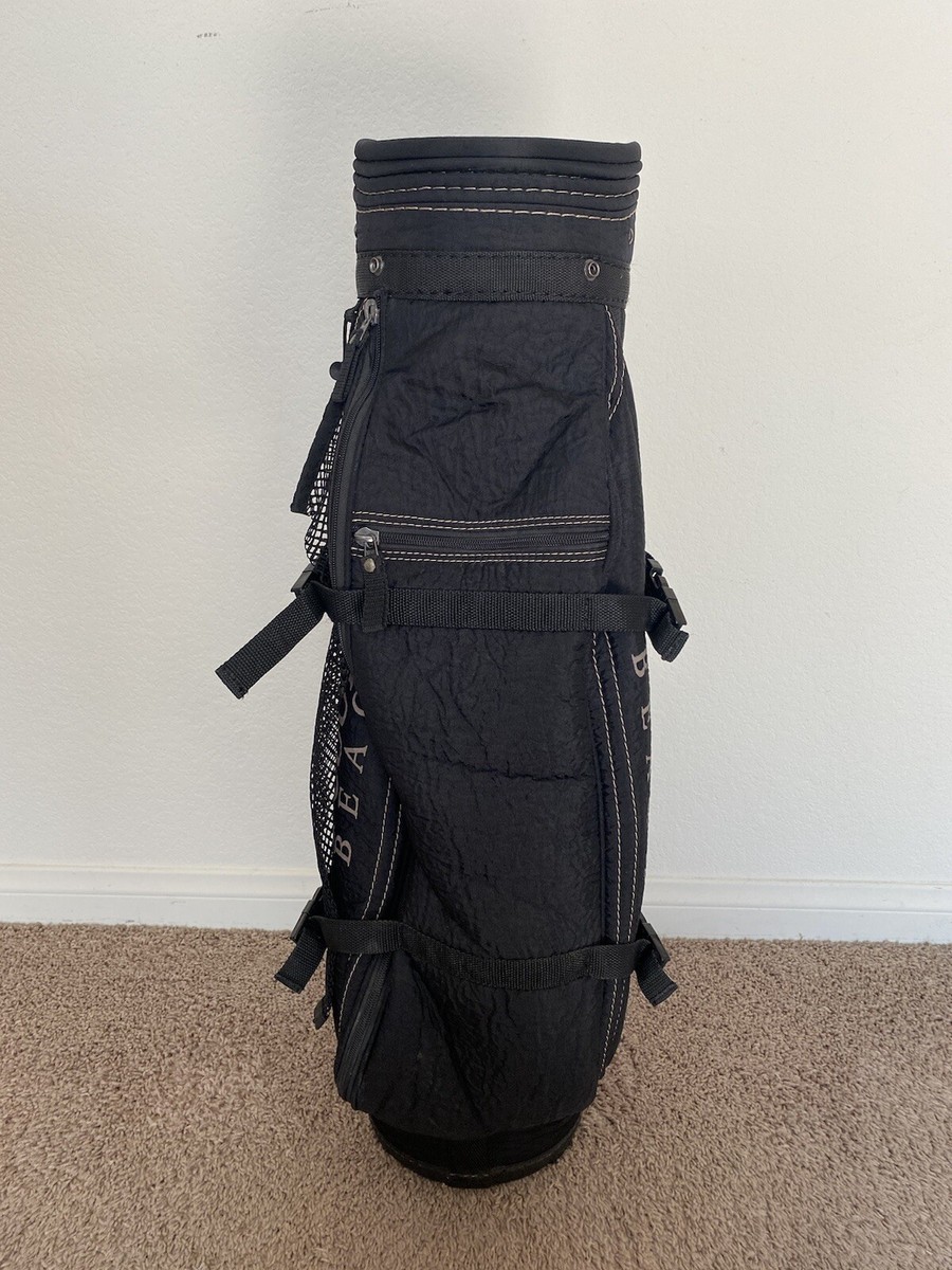 細身 キャディ ゴルフバッグ PEBBLE BEACH CALIFORNIA Rare Golf