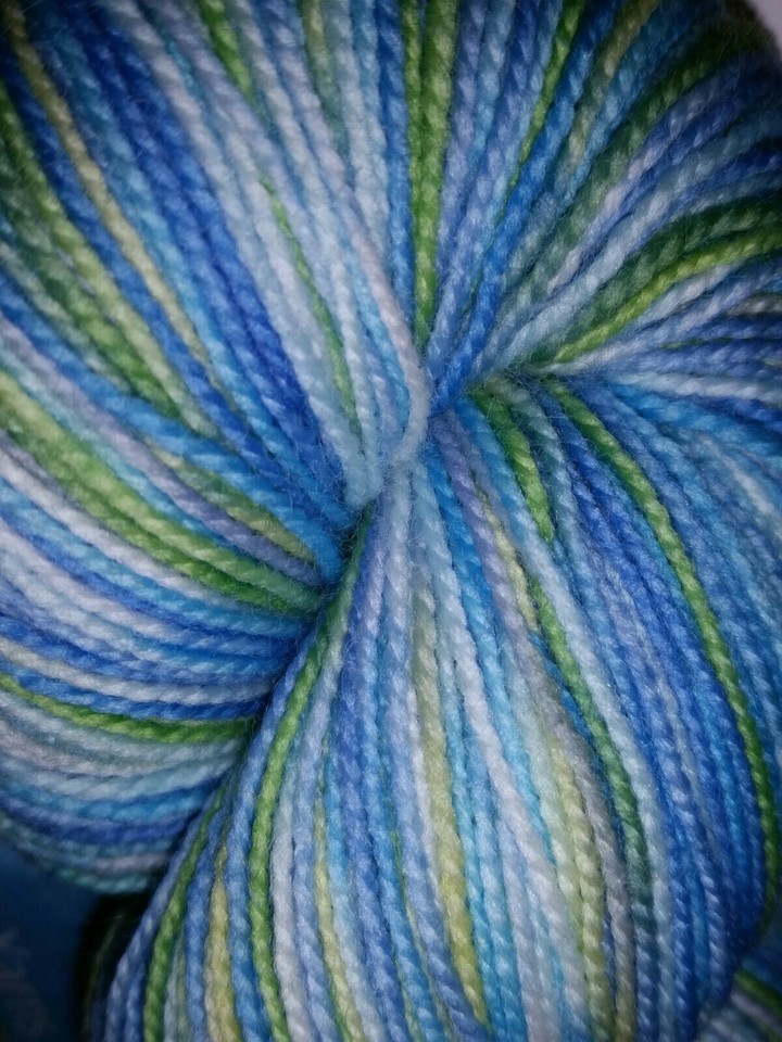 Sunshine Yarns 100% Merino Yarn Twist Superwash SW Color: Hydrangea ...