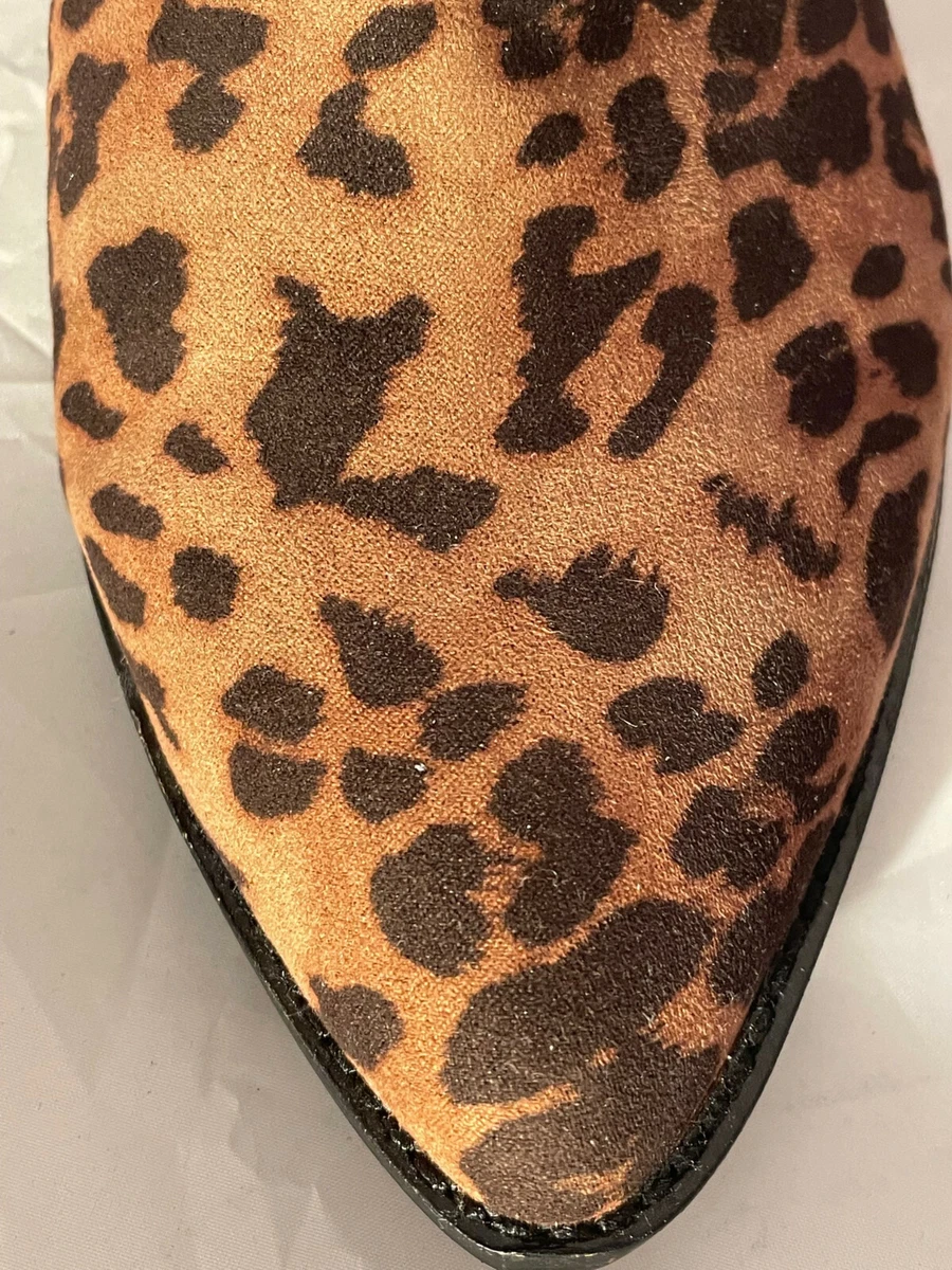 Women s Chinese Laundry Marnie Mule 9.5 Leopard MSRP 89