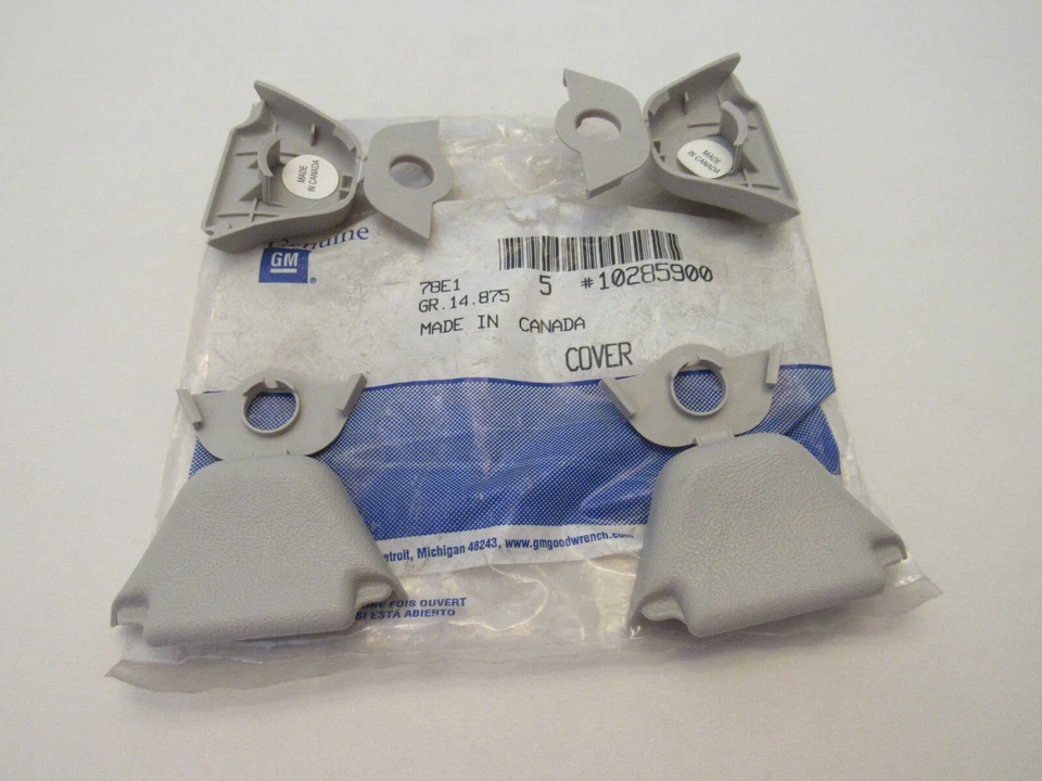 原始设备制造商 1997 - 05 Pontiac Venture Montana 皮带和收回器保护套 灰色 GM 10285900 — 第 4/4 张图片