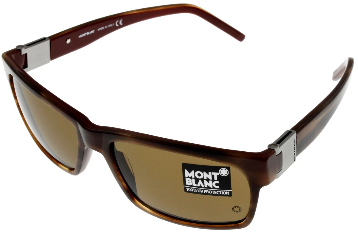 MontBlanc 227S 692 Dark Brown sunglasses The Montblanc MB0320S is a classic full-rim style exuding  main image 3