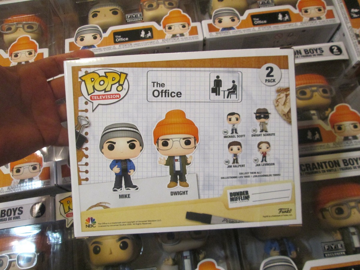 FUNKO POP THE OFFICE THE SCRANTON BOYS MIKE DWIGHT 2-PACK