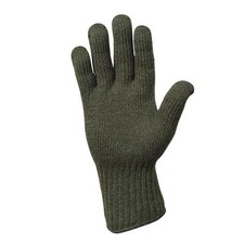 MILITARY STYLE D3A COLD WEATHER GLOVE LINERS 85 WOOL 15 NYLON SIZE 4 MEDIUM