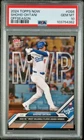 PSA 10 Shohei Ohtani 2024 Topps Now #OS6 NL MVP & Dodgers World Series Champ