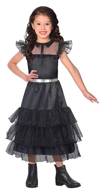 COSTUME CARNEVALE MERCOLEDI FAMIGLIA ADDAMS SERIE TV NETFLIX