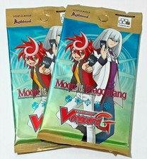 Cardfight Vanguard Moonlit Dragonfang Booster Packs Volume 5, Lot of 2 Packs